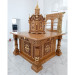 Throne with a cat