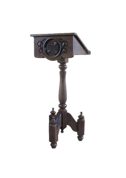 Handmade wooden lectern