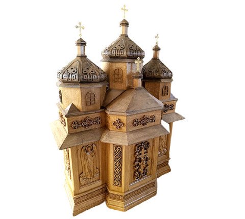 Church icon case made of oak or linden for the temple on order