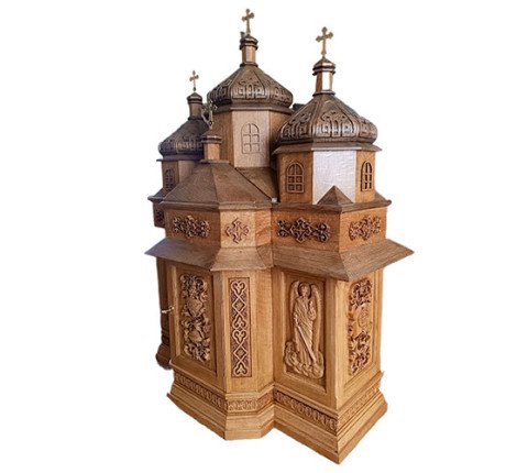 Church icon case made of oak or linden for the temple on order
