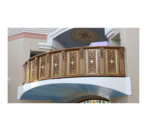 Complex design of the church