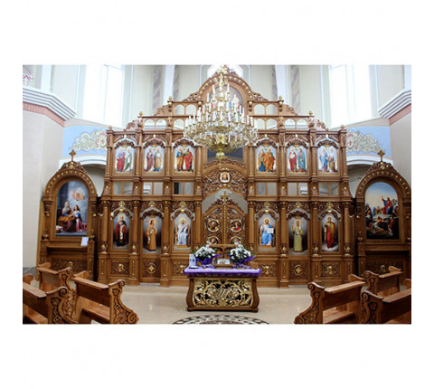Complex design of the church