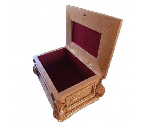 Moshovik (moshivnyk) made of pear wood, size 35×26×22 cm