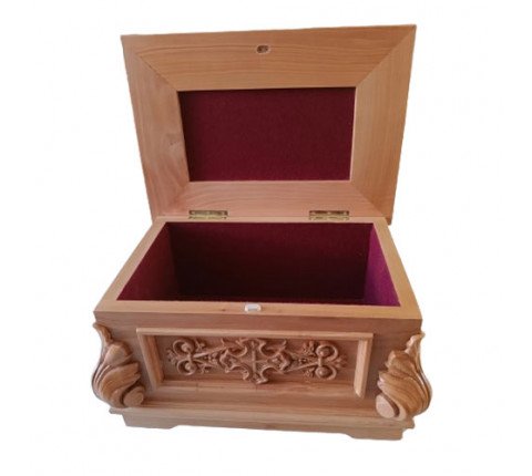 Moshovik (moshivnyk) made of pear wood, size 35×26×22 cm