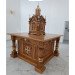Throne with a cat