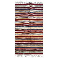 Hutsul handwoven rug "Ethnic Harmony"