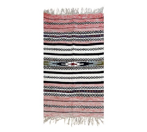 Hutsul handwoven rug "Carpathian Amulet"