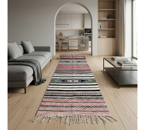 Hutsul handwoven rug "Carpathian Amulet"