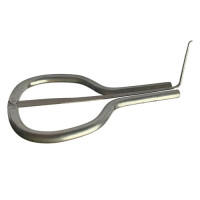 The large drimba is a powerful folk musical instrument made of metal.