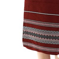 Women's skirt "Burgundy Dawn"