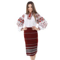 Плахта жіноча "Бордо"