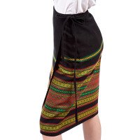 Women's plakhta "Colorful" — Hutsul clothing with a bright pattern
