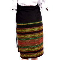 Women's plakhta "Colorful" — Hutsul clothing with a bright pattern