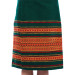 Women's plakhta "Green" — Hutsul clothing in a rich color