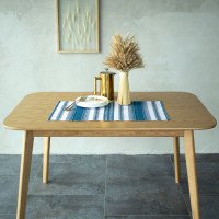 Blue towel-runner