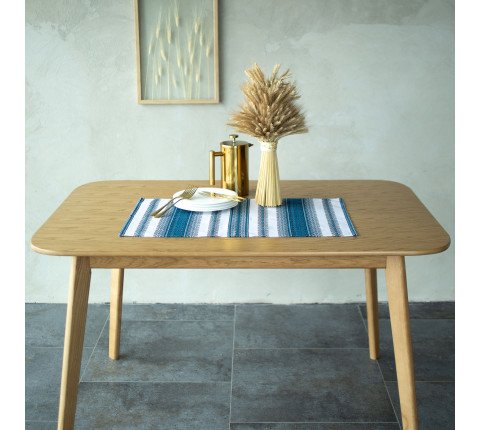Towel-runner blue