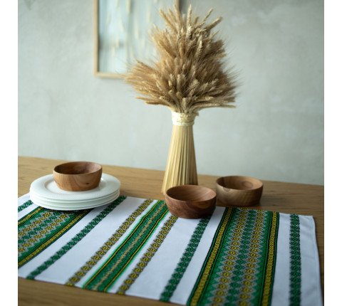 Green towel-path