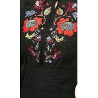 Embroidered women's dress "Night"