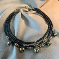 Necklace "Rustle for business woman"