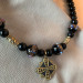 Necklace "Black glasses like terrain..."