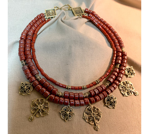 Necklace "Zakvitchane"