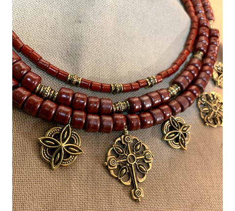 Necklace "Zakvitchane"