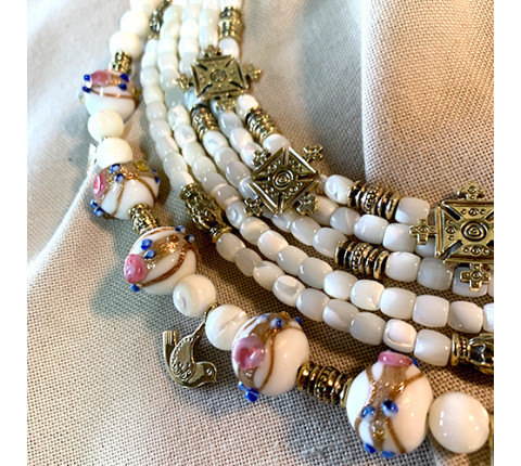 Necklace "Cherry Blossom"