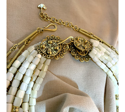 Set of three necklaces "Hutsul Costume"