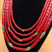 Ceramic necklace with a pendant