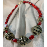 Necklace "With big beads"