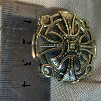 Кулон "Довбушівський" ручної роботи з латуні