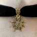 Women's set "Christmas Star" handmade from brass