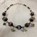 Handmade "Birds" necklace made of brass