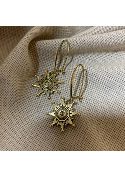 Earrings "Christmas Star"