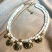 Necklace "Spring Whisper" made of brass — handmade
