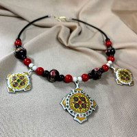 Necklace "Ivy Bead"