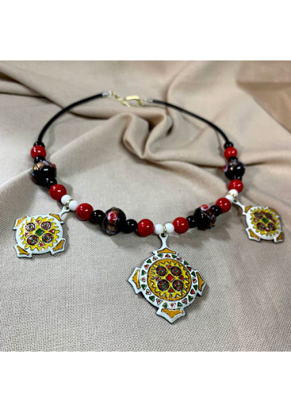 Necklace "Ivy Bead"