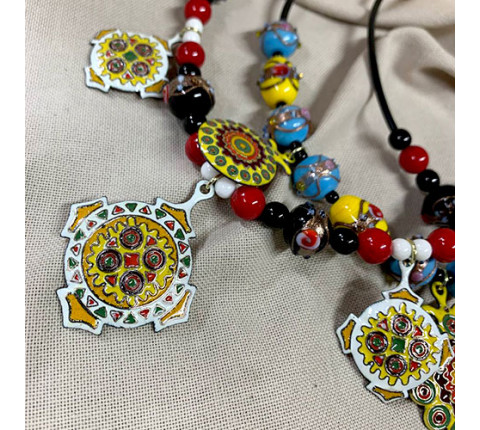 Necklace "Ivy Bead"