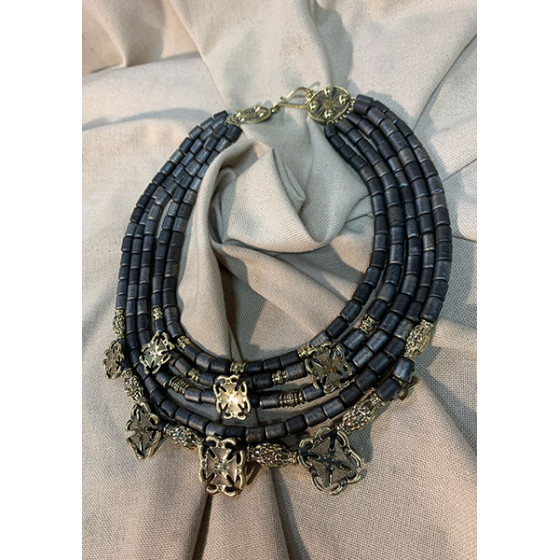 Necklace 'Brass Dance'