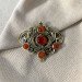 Bow for a dukhach with handmade stone from brass