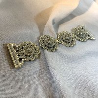 Brass hand-made 8-row chaperones with connectors