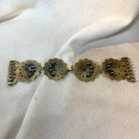 Brass hand-made 8-row chaperones with connectors