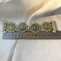 Brass hand-made 8-row chaperones with connectors