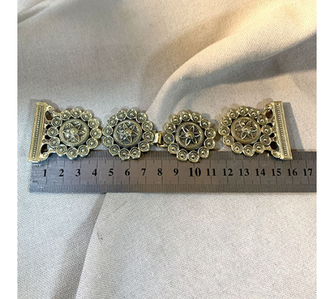 Brass hand-made jumpers with 8 low connectors