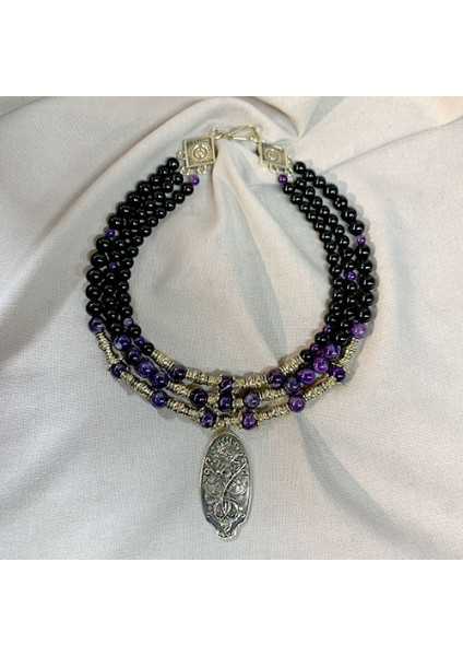 Necklace "Tree of Life" made of brass - handmade