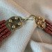 Necklace "For the Business Woman" made of brass — handmade