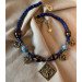 Handmade "Efir" necklace made of brass