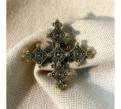 Handmade brass cross "Cross 10"