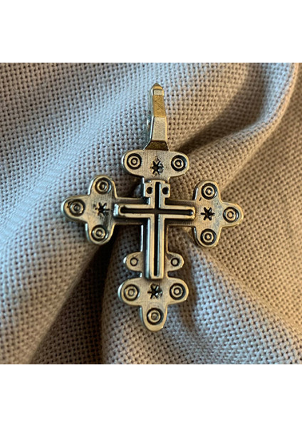 Handmade brass cross "Cross 12"