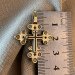 Handmade brass cross "Cross 12"